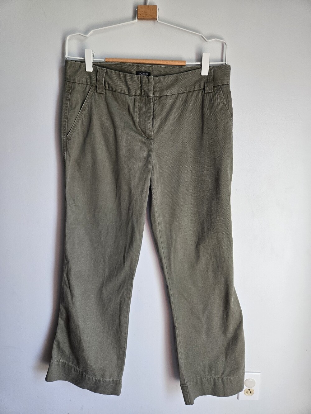 J.Crew Khaki Favorite Fit 100% Cotton Pants